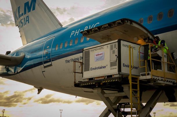 Llegaron al país 96 mil dosis de la vacuna Sinopharm y se completó el lote de un millón