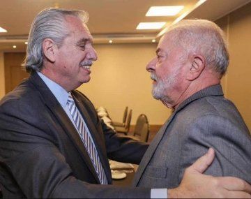 Alberto Fernández se reunió con Lula da Silva en Brasilia
