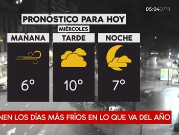 Pronóstico del tiempo del miércoles 13 de junio de 2018