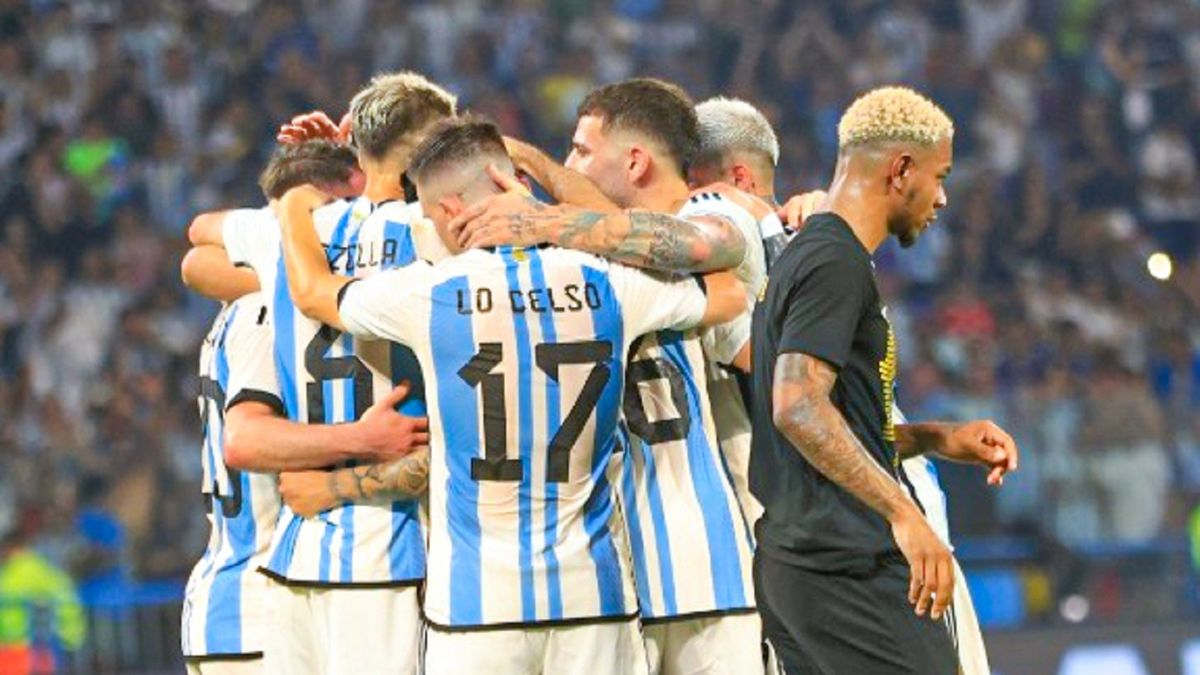 La Selección Argentina cerró su fiesta en Santiago del Estero con una goleada histórica