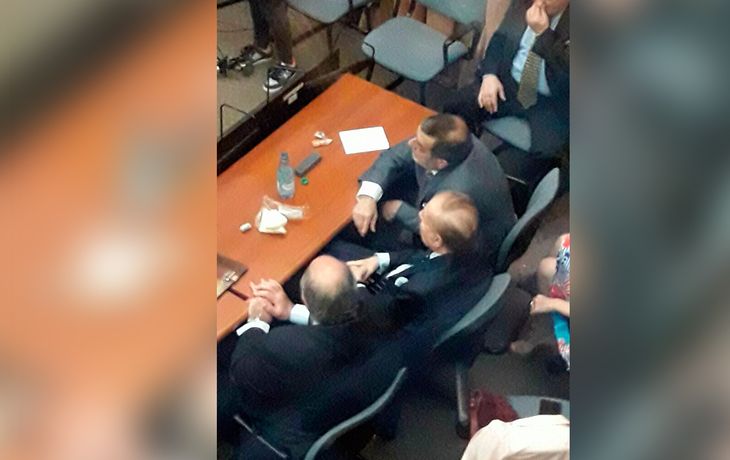 Carlos Menem en Comodoro Py