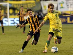 lluvia de goles: central y defensa igualaron en un partidazo lluvia de goles: central y defensa igualaron en un partidazo