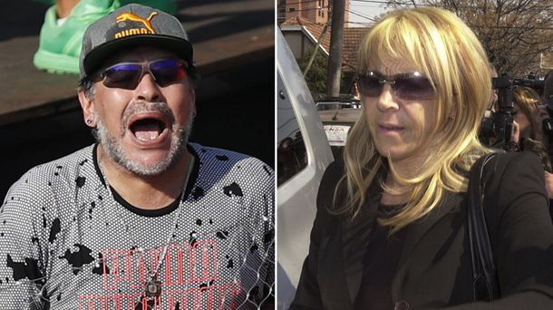 Diego Maradona llamó a Claudia Villafañe