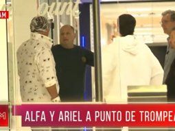 Gran Hermano: Ariel y Alfa, casi a las piñas en un camarín de Telefe