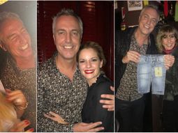 Marley junto a Susana, Carina Zampini y Georgina Barbarossa