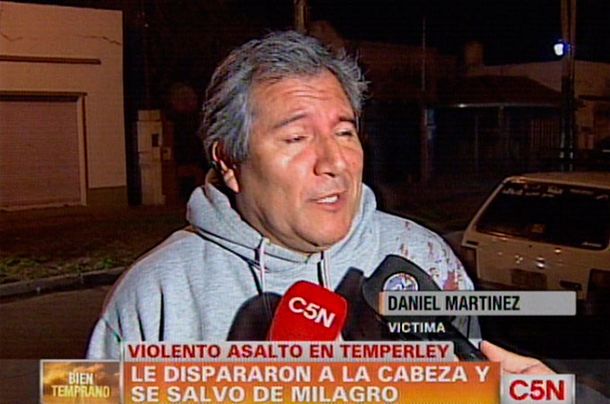 Diego Martínez fue la víctima