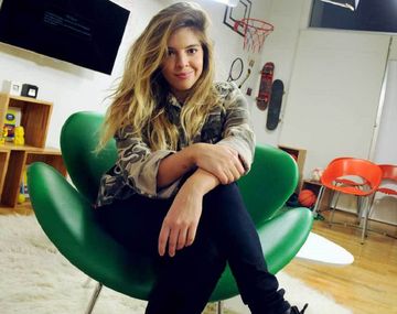 Dalma Maradona apareció en una librería