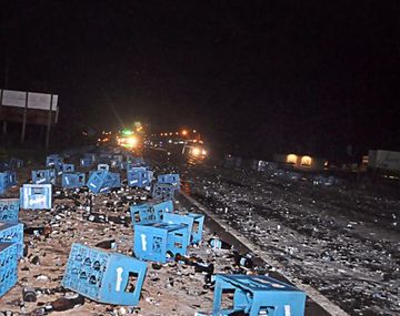 El accidente ocurrió en la Ruta 151