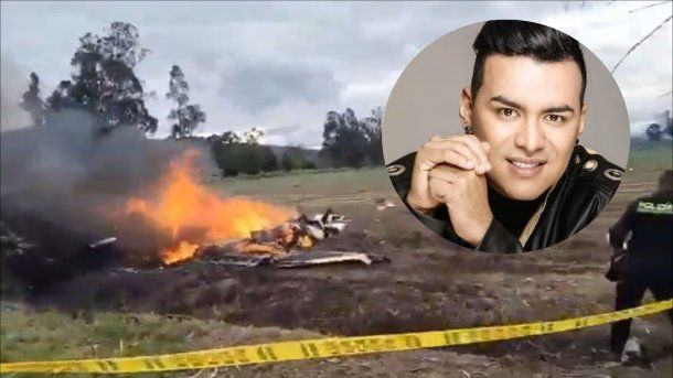Difunden imágenes previas al accidente aéreo en el que murió el cantante Yeison Jiménez
