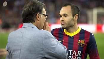 iniesta: los jugadores del barcelona estamos a muerte con martino iniesta: los jugadores del barcelona estamos a muerte con martino