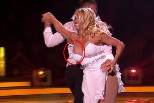 Pamela Anderson se quedó afuera en más de un sentido