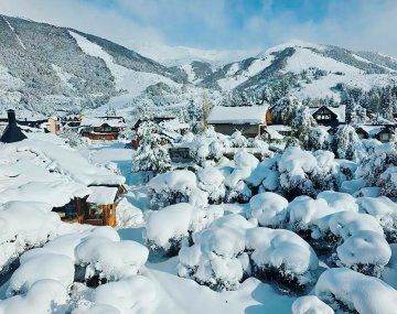 Nevada histórica en Bariloche: las mejores fotos y videos