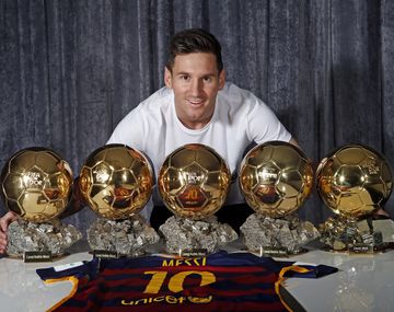 Messi va por su sexto Balón de Oro