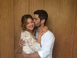 Se casó por civil Marcela Kloosterboer 