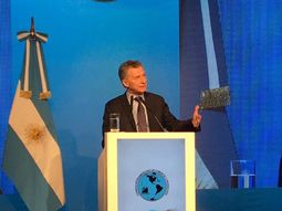 Macri ante empresarios en el Consejo Interamericano del Comercio y la Producción (Cicyp) Macri ante empresarios en el Consejo Interamericano del Comercio y la Producción (Cicyp)