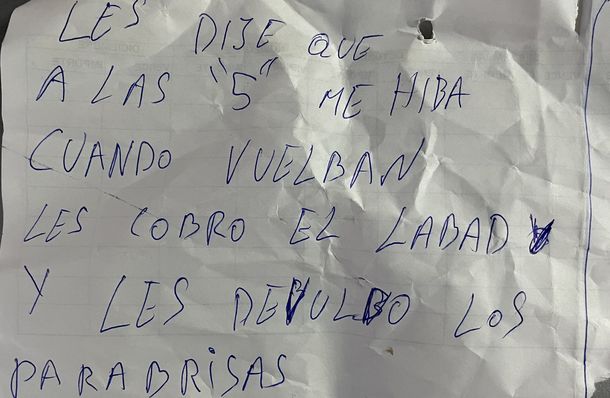 No le pagó a un trapito por lavarle el auto y mirá lo que pasó