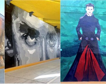 Estos son algunos de los murales que homenajean al ex líder de Soda Stereo