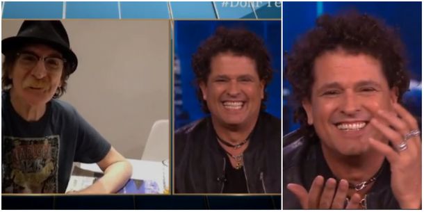Charly García sorprendió a Carlos Vives