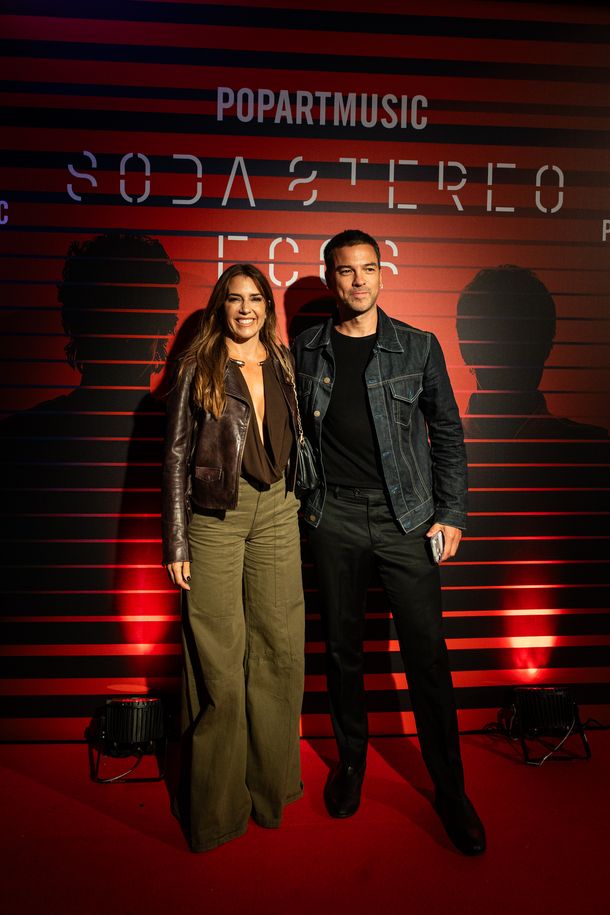 Chino Leunis y su esposa