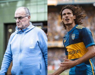 Marcelo Bielsa se refirió a la chance de convocar a Cavani en Uruguay