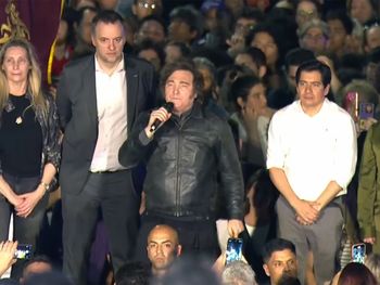 Javier Milei en Córdoba.