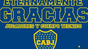boca responde con afiches a las cargadas por la eliminacion boca responde con afiches a las cargadas por la eliminacion