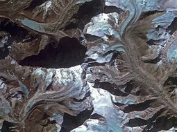 Mirá las fotos del Himalaya desde el espacio
