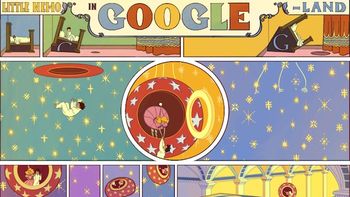 google y un elaborado doodle para homenajear a un dibujante google y un elaborado doodle para homenajear a un dibujante