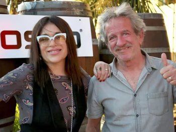 Claribel Medina y Pablo Alarcón.