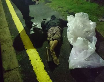 Viveros recibió un disparo en la nuuca y quedó tendido sin vida en el andén