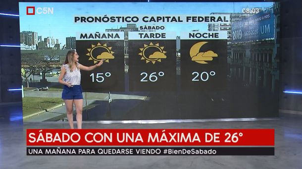 Pronóstico del tiempo del sábado 8 de diciembre de 2018
