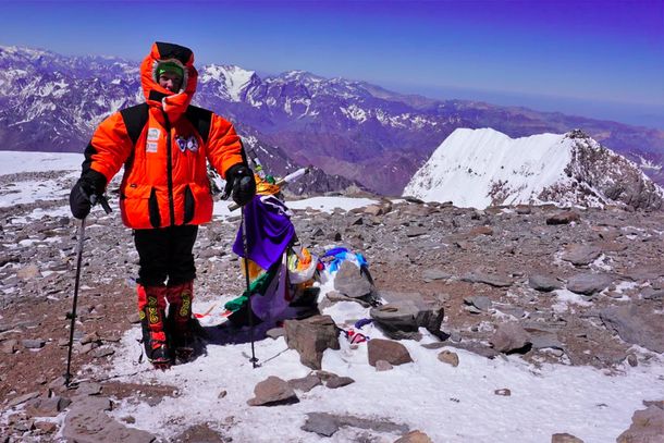 Mendoza: andinista francés murió cuando estaba cerca de la cima del cerro Aconcagua