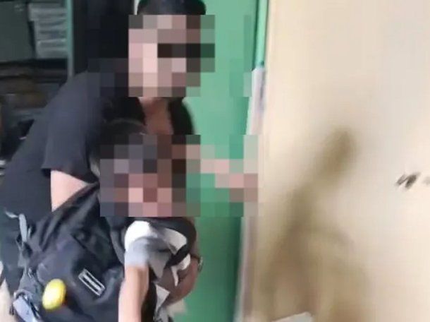 Un padre secuestró a su hijo de 9 años de un colegio de La Plata: Ayudame, ma