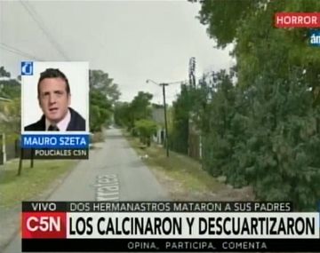 Dos hermanastros mataron