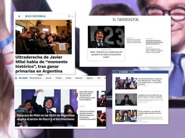 Así Repercutió En Los Medios Internacionales El Triunfo De Javier Milei ...