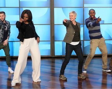 Michelle Obama sorprendió con su baile funk