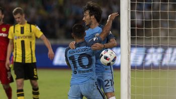 ¿gordo? el kun agüero entro y le dio el triunfo al manchester city