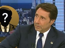 Eduardo Feinmann y su candidato para el PRO. Eduardo Feinmann y su candidato para el PRO.