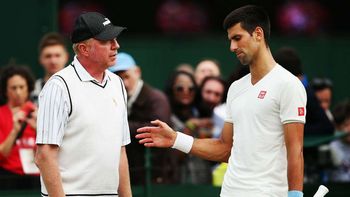 Boris Becker fue el entrenador de Djokovic durante tres años Boris Becker fue el entrenador de Djokovic durante tres años