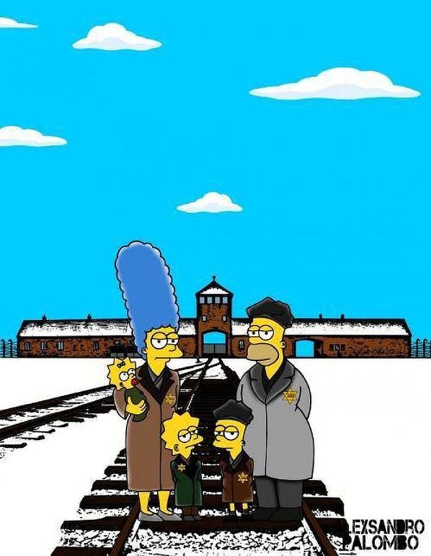 Nunca más: Los Simpson, a 70 años del cierre en Auschwitz