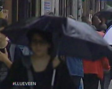 La lluvia se hace sentir en la zona norte del área metropolitana