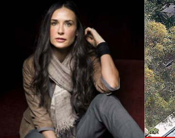 Encontraron a un muerto en la pileta de Demi Moore