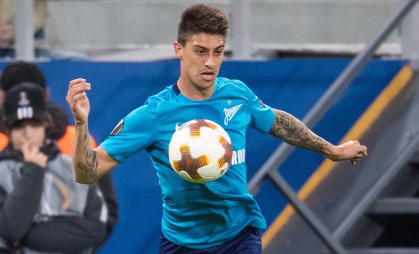 Rigoni hizo un hattrick en el Zenit - Crédito:&nbsp;@zenit_spb