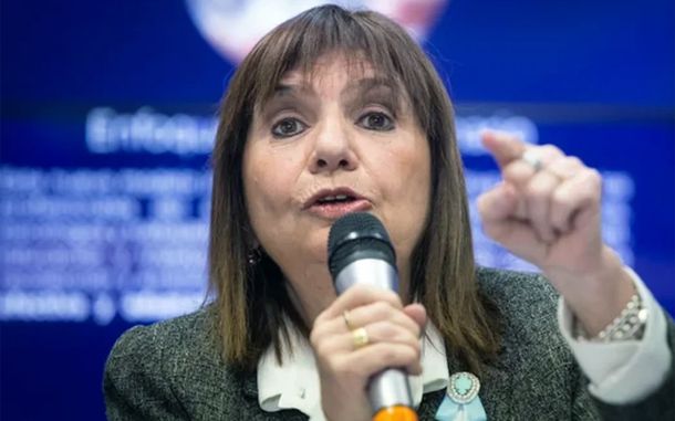 Senadora Patricia Bullrich.