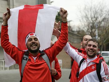Así fue la previa del partido ante Sanfrecce los hinchas de River