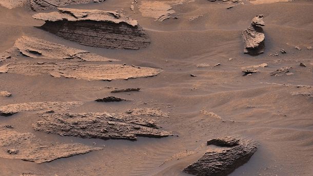El Curiosity de la NASA encontró un pato en Marte