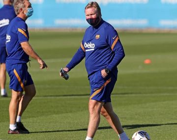 El nuevo DT del Barcelona habló por primera vez de Lionel Messi tras el escándalo con Bartomeu