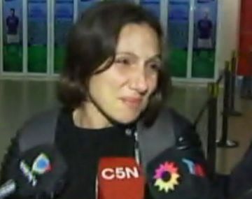 Volvió al país la mujer del Topo: Fue el amor de mi vida