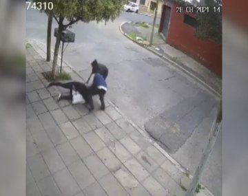 Violento robo: así golpearon a una joven para sacarle la mochila
