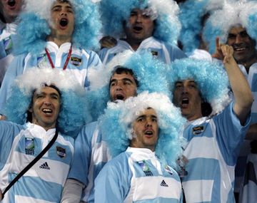 Hinchas argentinos